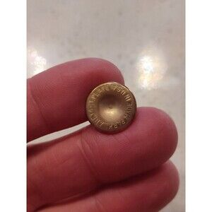 Parklane 14 kt Plate Made in U.S.A. Shirt Stud just over 1/2"